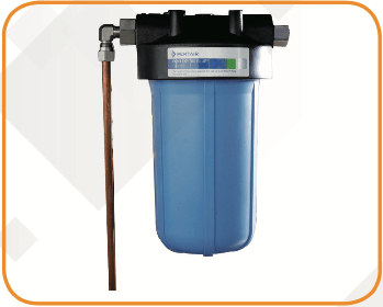 Water softner for air compressor