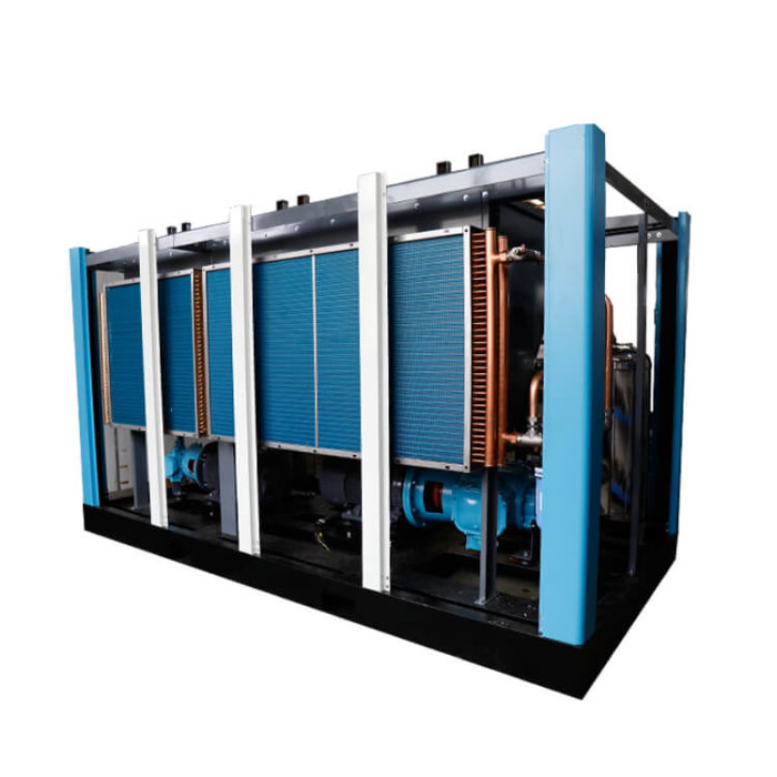 air cooling system for air compressor