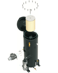 easy-maintenance design air compressor