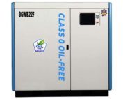small food and medical oil free screw air compressor