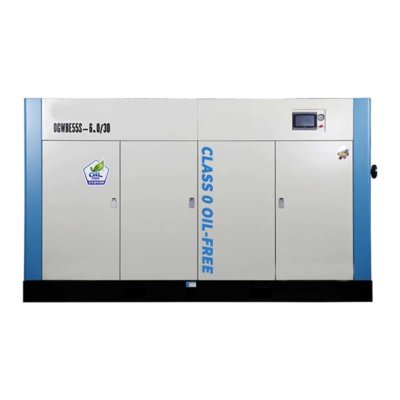 30~40bar high pressure two stage oil free screw type air compressor