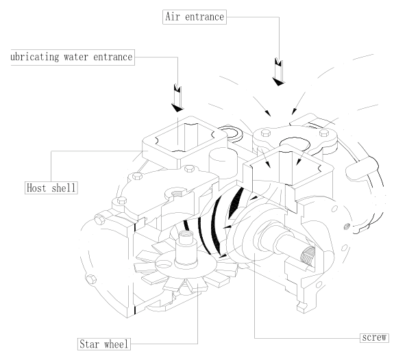 single screw air end 1