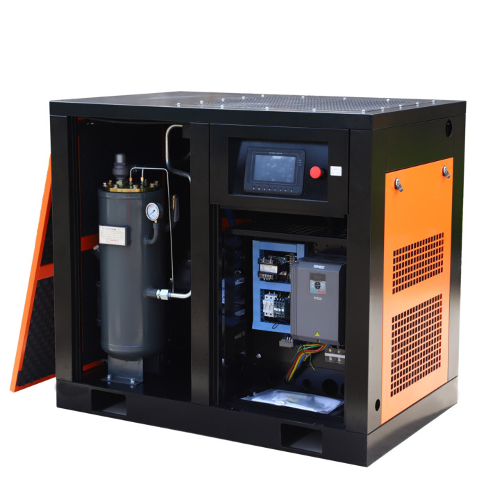 Oil-injected air compressor 1